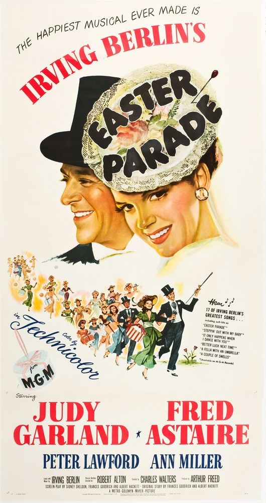 Easter Parade (MGM, 1948). Style B.- Movie Poster Reprint