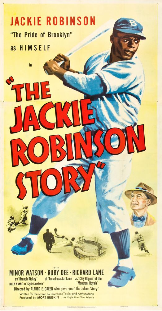 The Jackie Robinson Story (Eagle Lion, 1950).- Movie Poster Reprint