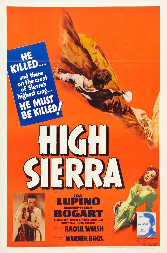 High Sierra (Warner Brothers, 1941).- Movie Poster Reprint