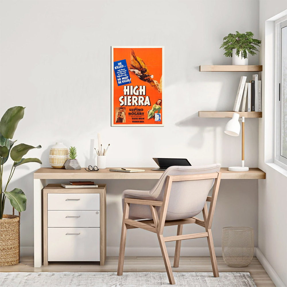 High Sierra (Warner Brothers, 1941).- Movie Poster Reprint