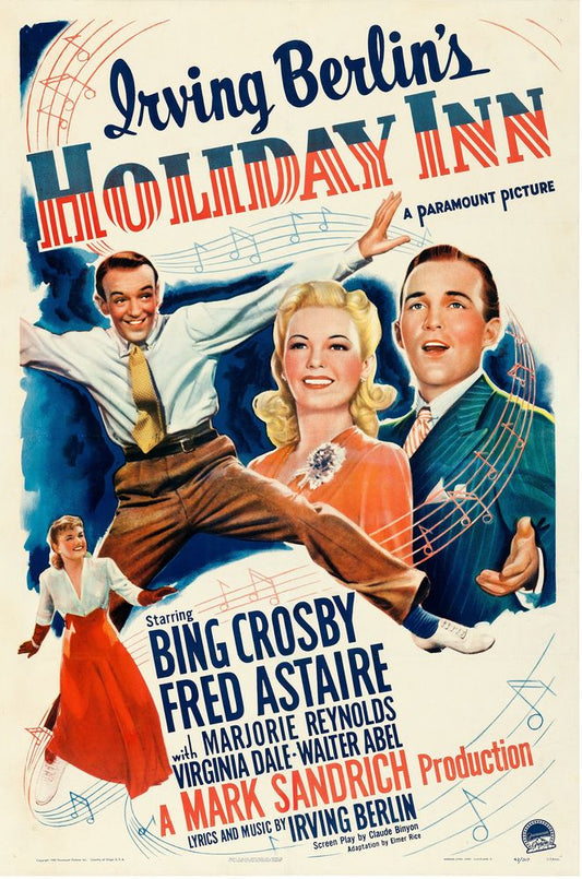 Holiday Inn (Paramount, 1942).- Movie Poster Reprint