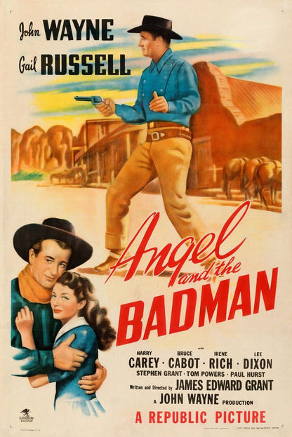 Angel and the Badman (Republic, 1947) - Movie Poster Reprint