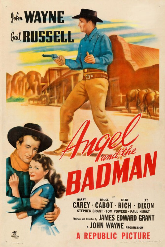 Angel and the Badman (Republic, 1947) - Movie Poster Reprint