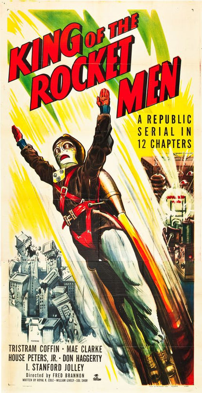 King of the Rocket Men (Republic, 1949).- Movie Poster Reprint