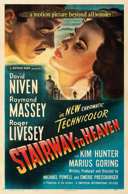 Stairway to Heaven (Universal International, 1946).- Movie Poster Reprint