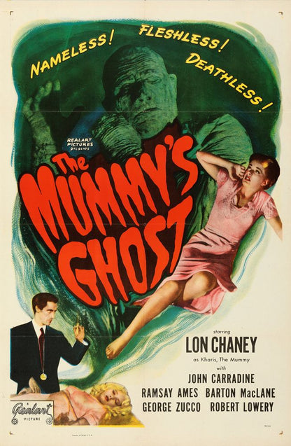 The Mummy's Ghost (Realart, R-1951).- Movie Poster Reprint