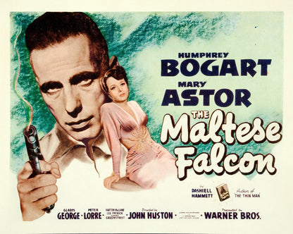 The Maltese Falcon (Warner Bros., 1941).- Movie Poster Reprint