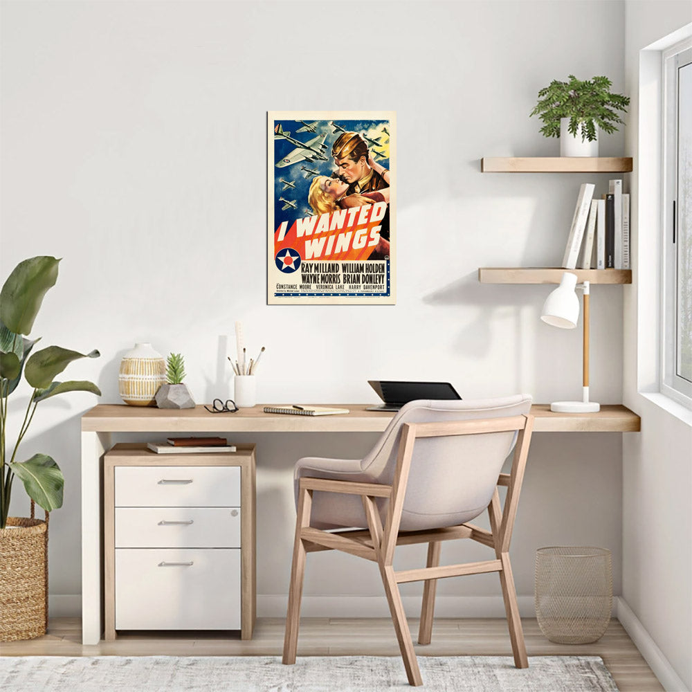 I Wanted Wings (Paramount, 1941). Style A.- Movie Poster Reprint