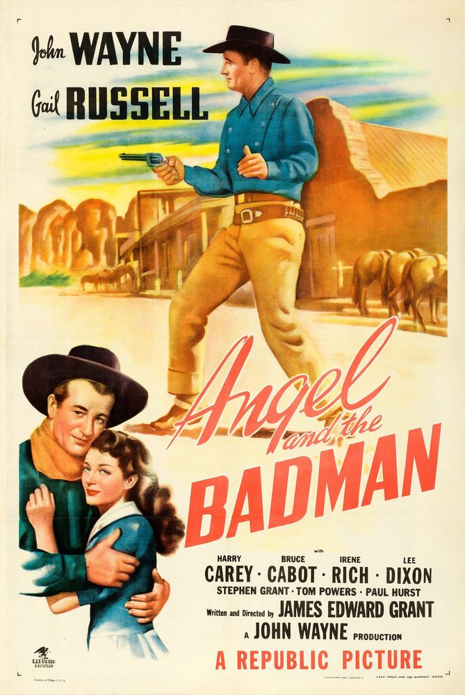 Angel and the Badman (Republic, 1947) - Movie Poster Reprint