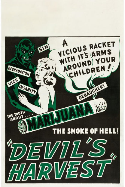 Devil's Harvest (Continental, 1942).- Movie Poster Reprint