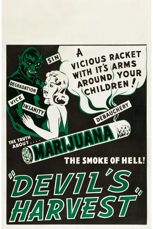 Devil's Harvest (Continental, 1942).- Movie Poster Reprint