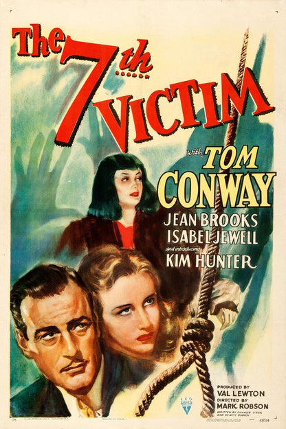 The 7th Victim (RKO, 1943).- Movie Poster Reprint