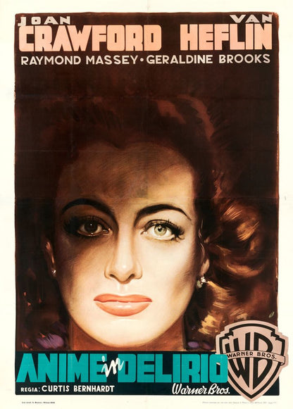 Possessed (Warner Bros., 1948). Italian- Movie Poster Reprint