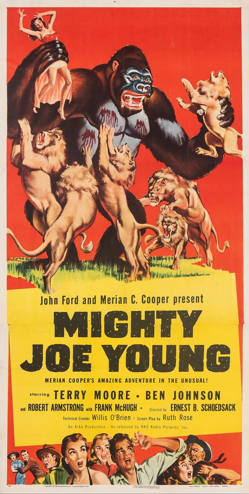 Mighty Joe Young (RKO, R-1953).- Movie Poster Reprint