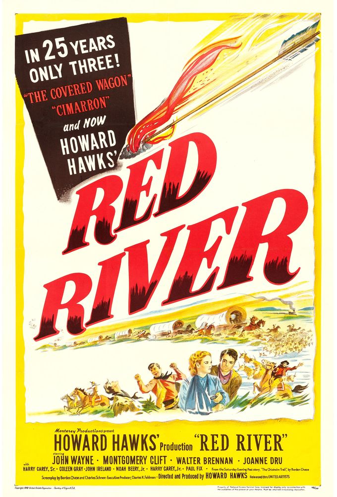 Red River (United Artists, 1948).- Movie Poster Reprint