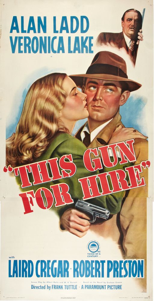 This Gun for Hire (Paramount, R-1945).- Movie Poster Reprint