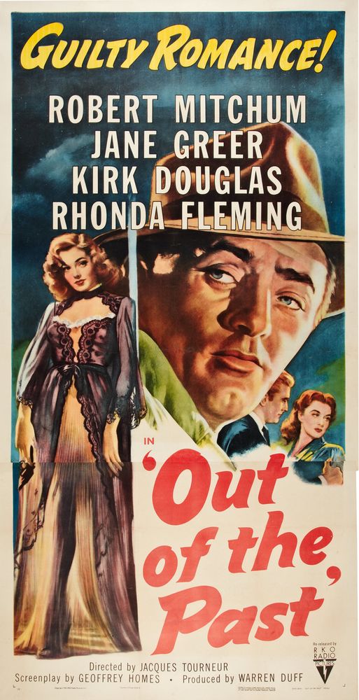 Out of the Past (RKO, R-1953).- Movie Poster Reprint