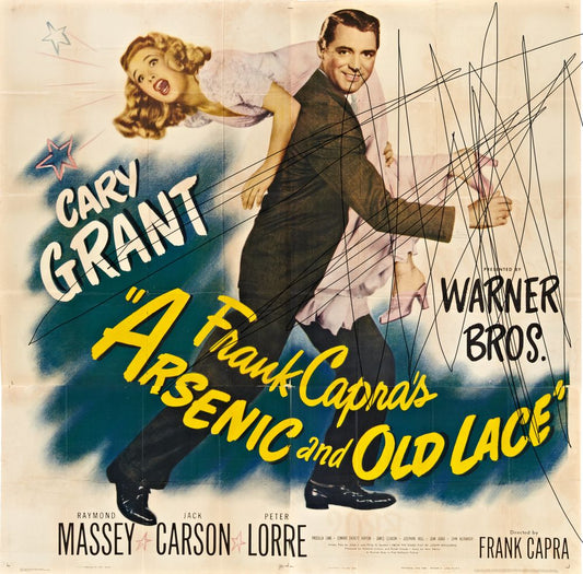 Arsenic and Old Lace (Warner Brothers, 1944) - Movie Poster Reprint