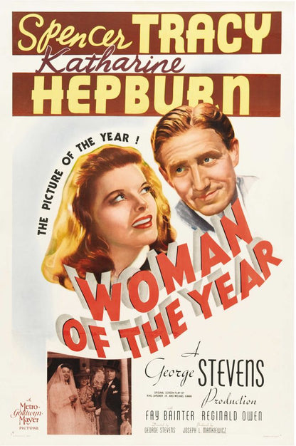 Woman of the Year (MGM, 1942).- Movie Poster Reprint