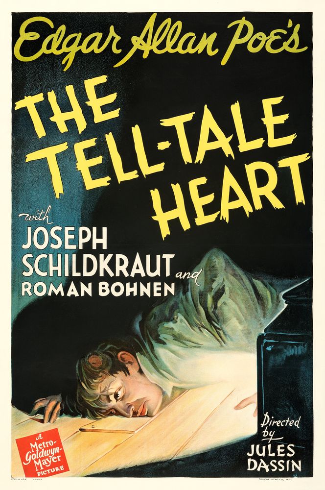 The Tell-Tale Heart (MGM, 1941).- Movie Poster Reprint