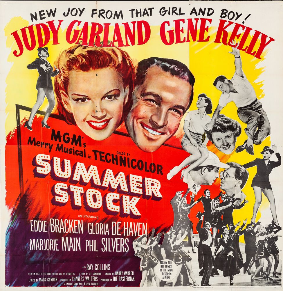 Summer Stock (MGM, 1950)- Movie Poster Reprint