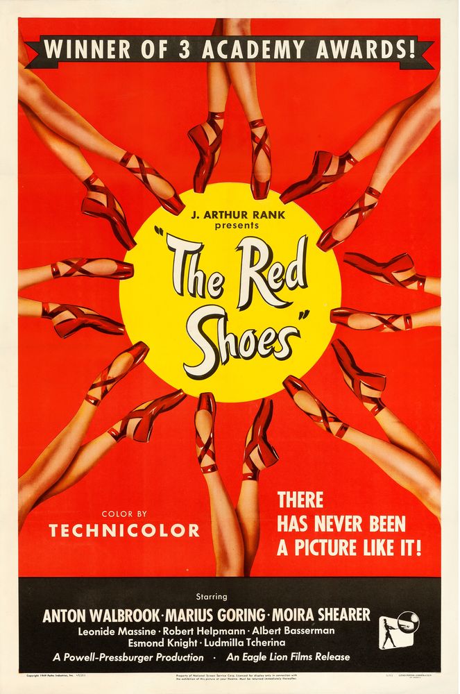 The Red Shoes (Eagle Lion, 1949).- Movie Poster Reprint