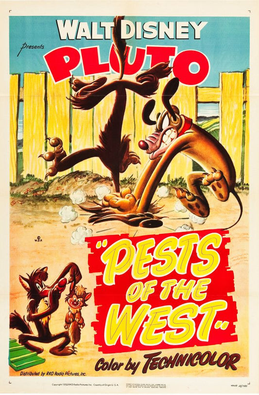 Pests of the West (RKO, 1950).- Movie Poster Reprint