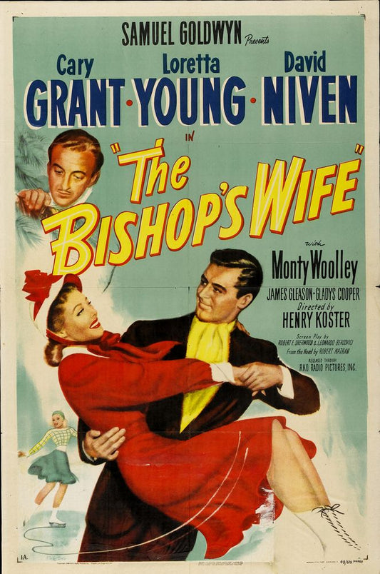 The Bishop's Wife (RKO, 1948).- Movie Poster Reprint