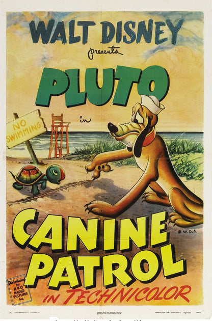 Canine Patrol (RKO, 1945) - Movie Poster Reprint