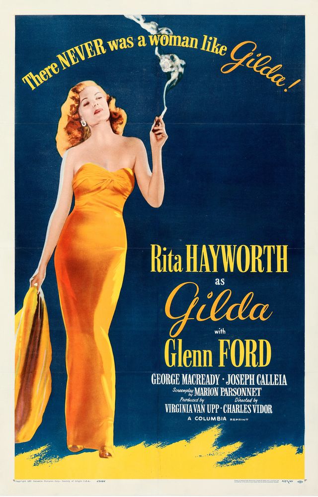 Gilda (Columbia, R-1959).- Movie Poster Reprint