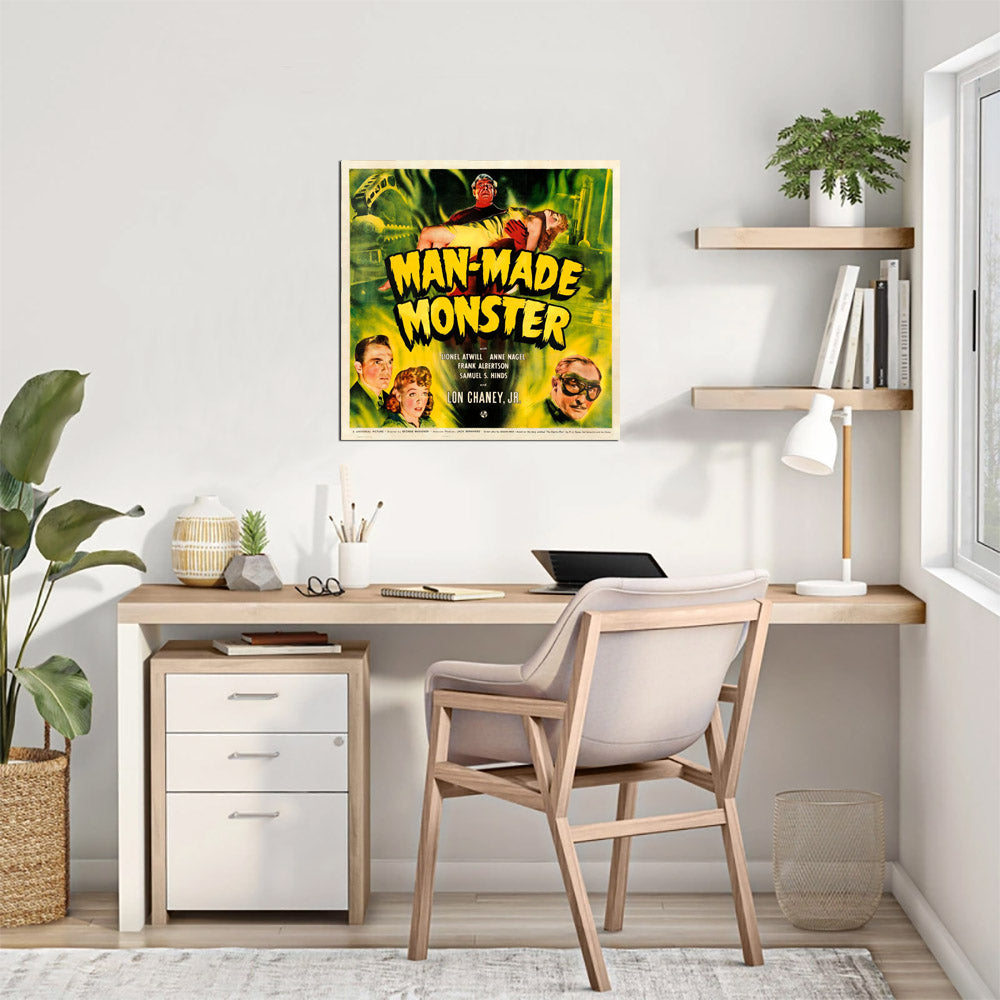 Man-Made Monster (Universal, 1941).- Movie Poster Reprint