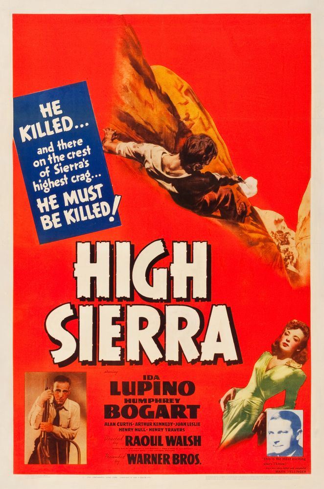 High Sierra (Warner Brothers, 1941).- Movie Poster Reprint