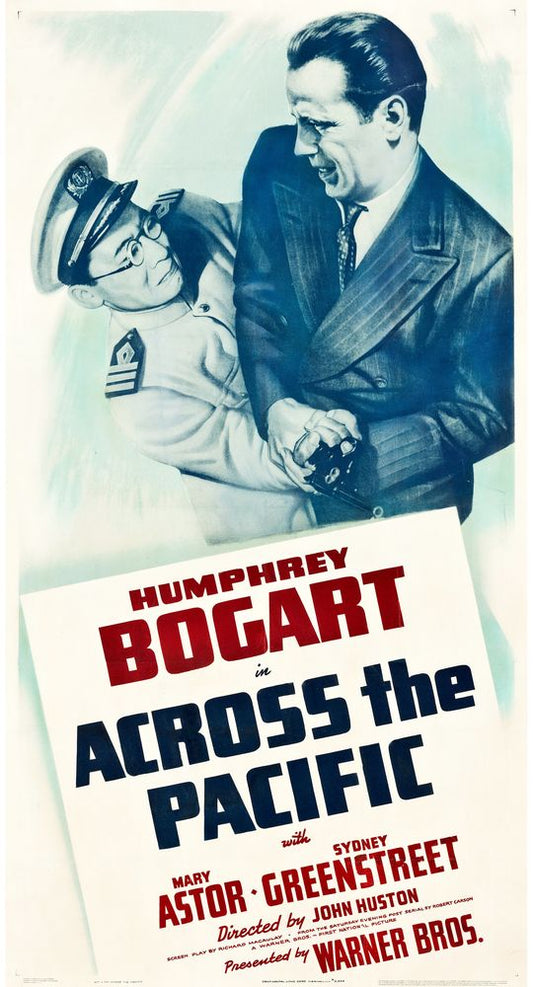 Across the Pacific (Warner Brothers, 1942) - Movie Poster Reprint