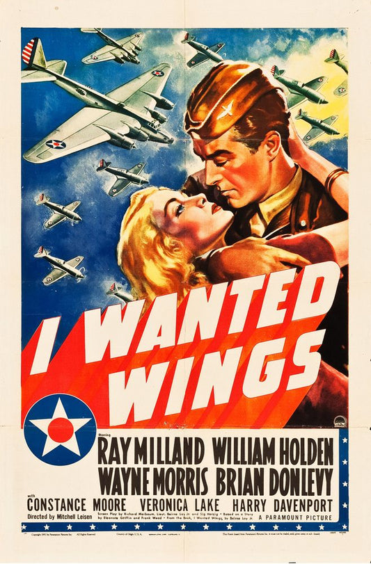 I Wanted Wings (Paramount, 1941). Style A.- Movie Poster Reprint