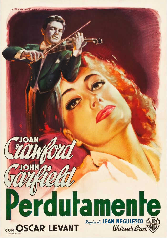 Humoresque (Warner Brothers, 1946). Italian- Movie Poster Reprint