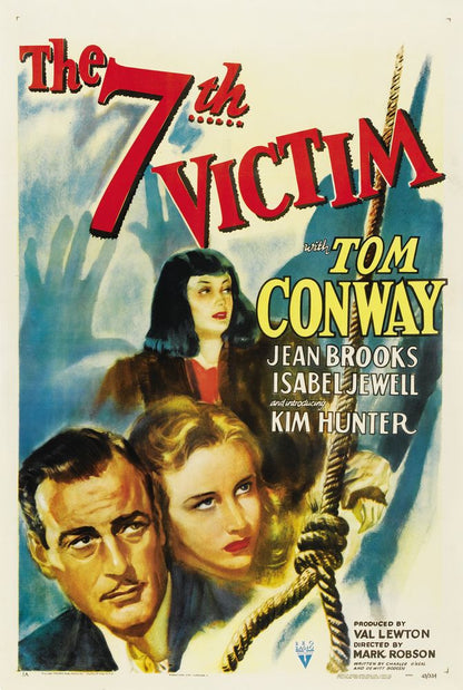 The Seventh Victim (RKO, 1943).- Movie Poster Reprint