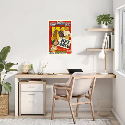 Key Largo (Warner Brothers, 1948) - Movie Poster Reprint