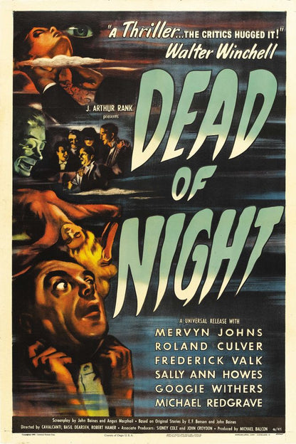 Dead of Night (Universal, 1946).- Movie Poster Reprint