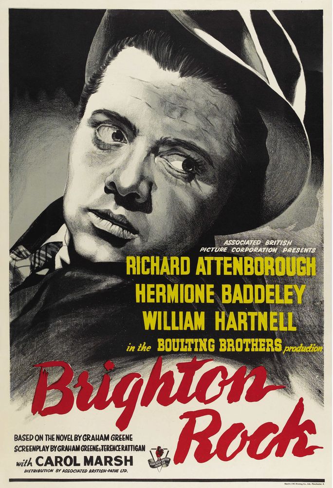 Brighton Rock (Associated British Picture Corporation, 1947) British - Movie Poster Reprint