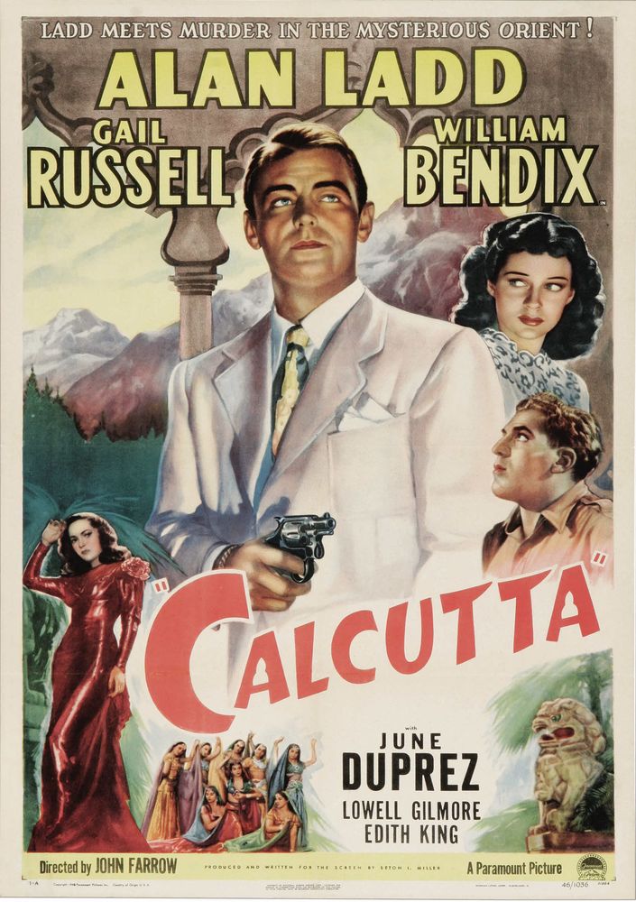 Calcutta (Paramount, 1946) - Movie Poster Reprint