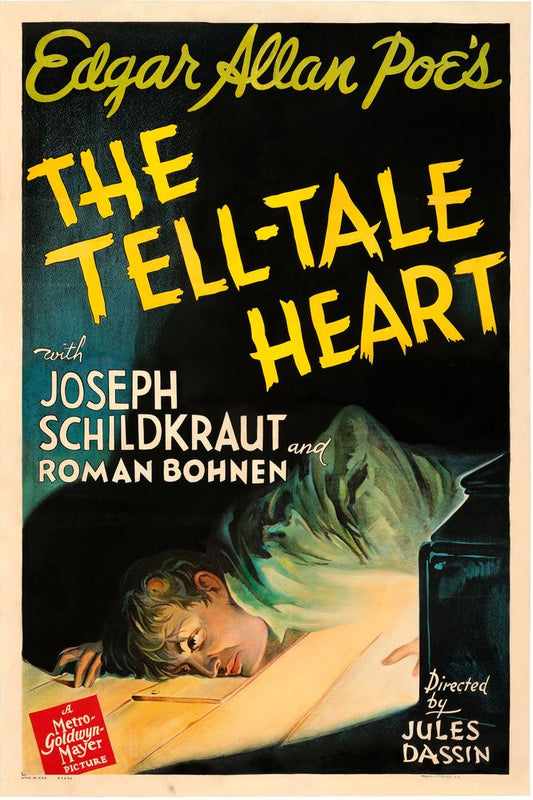 The Tell-Tale Heart (MGM, 1941).- Movie Poster Reprint