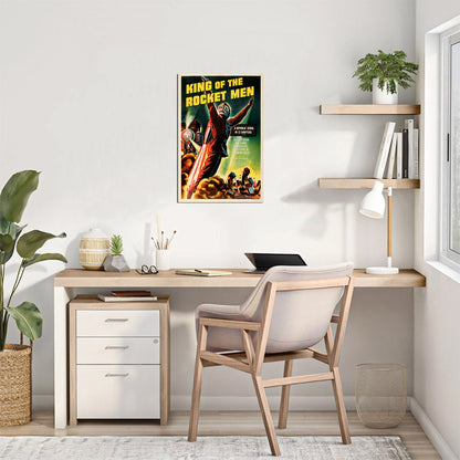 King of the Rocket Men (Republic, R-1956) - Movie Poster Reprint