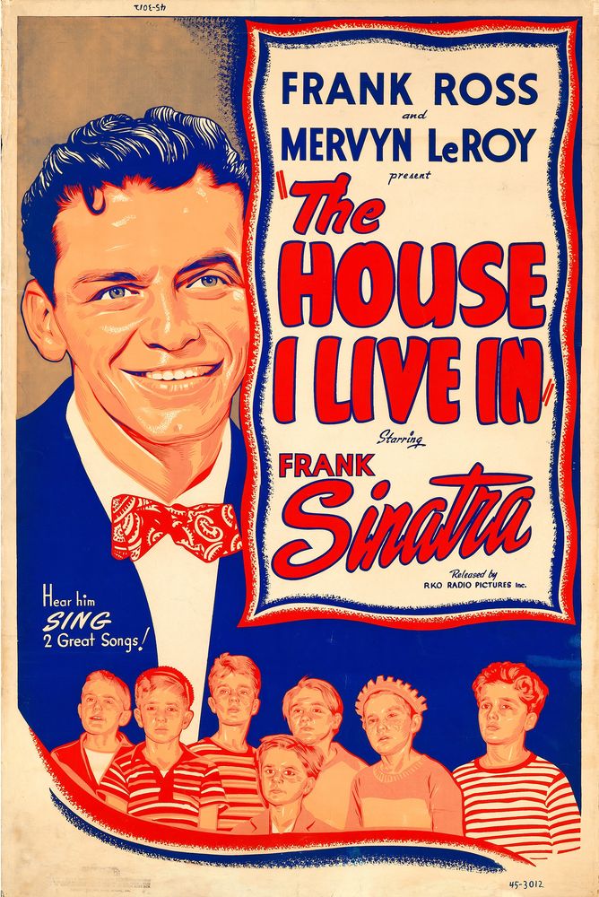 The House I Live In (RKO, 1945).- Movie Poster Reprint