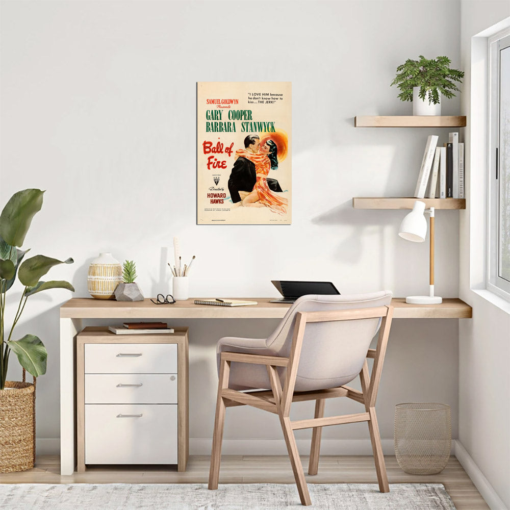 Ball of Fire (RKO, 1941) - Movie Poster Reprint