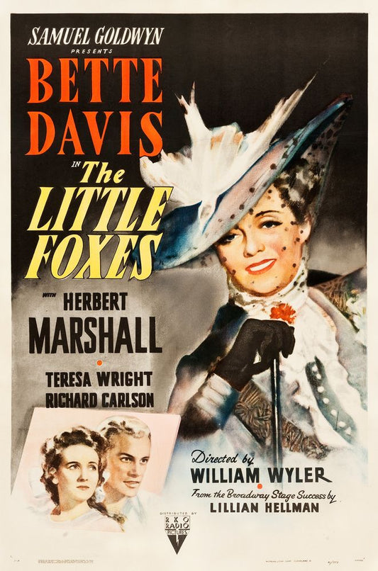 The Little Foxes (RKO, 1941).- Movie Poster Reprint