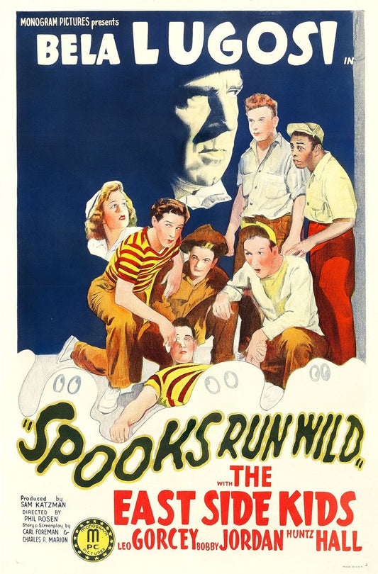 Spooks Run Wild (Monogram, 1941).- Movie Poster Reprint