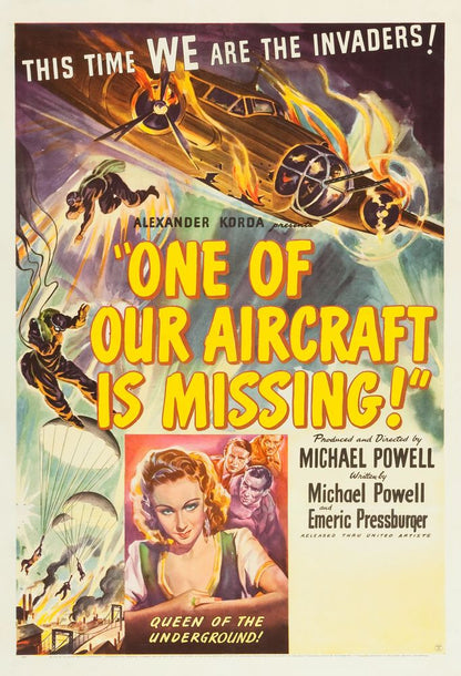 One of Our Aircraft Is Missing (United Artists, 1942).- Movie Poster Reprint