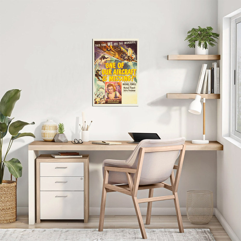 One of Our Aircraft Is Missing (United Artists, 1942) - Movie Poster Reprint