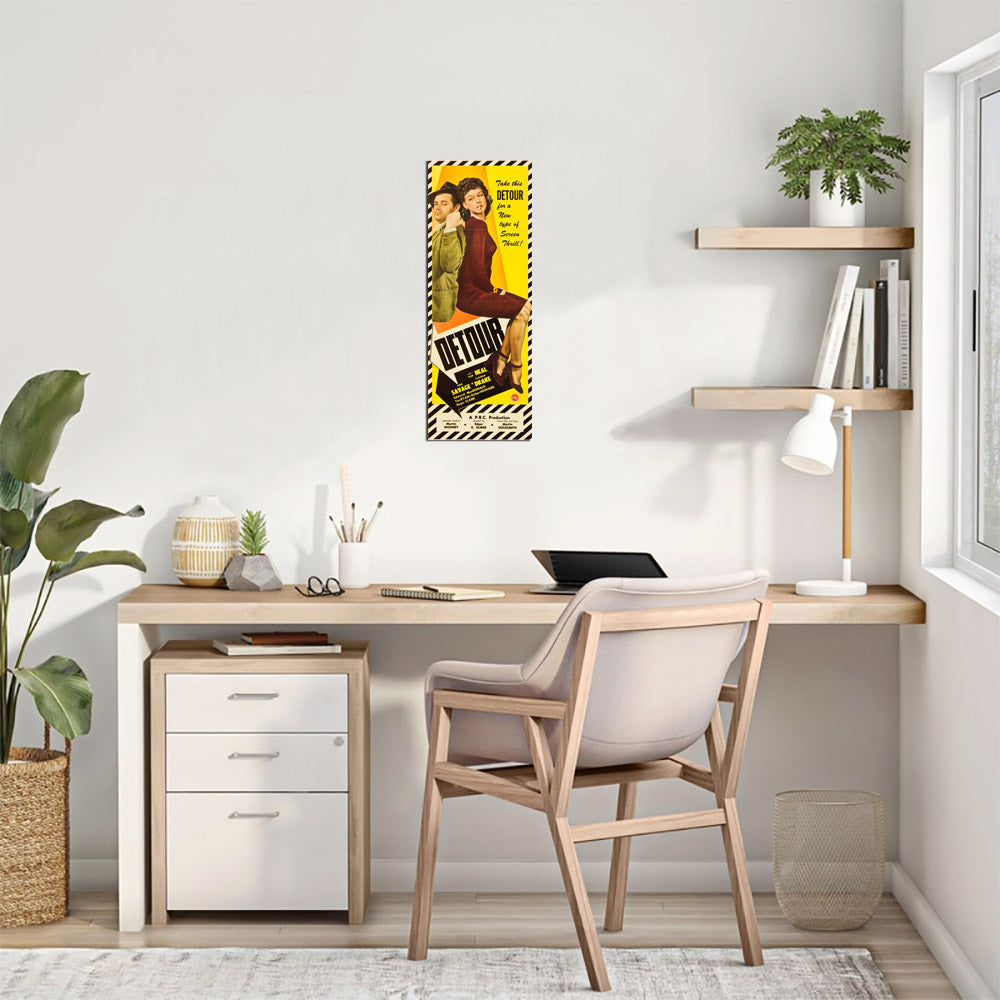 Detour (PRC, 1945) - Movie Poster Reprint