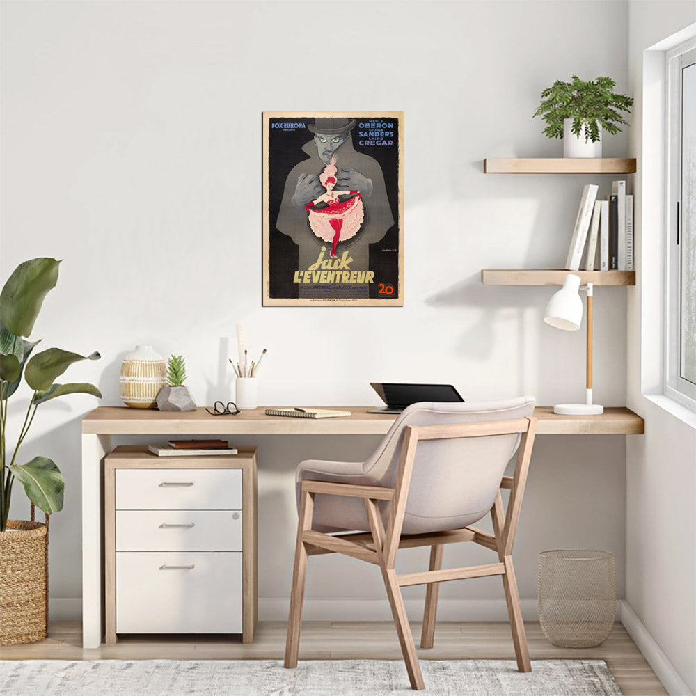 The Lodger (20th Century Fox, 1944). French - Movie Poster Reprint